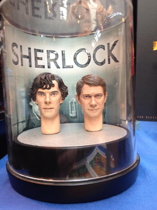 Illustration for article titled Here's Benedict Cumberbatch's head on a stick.